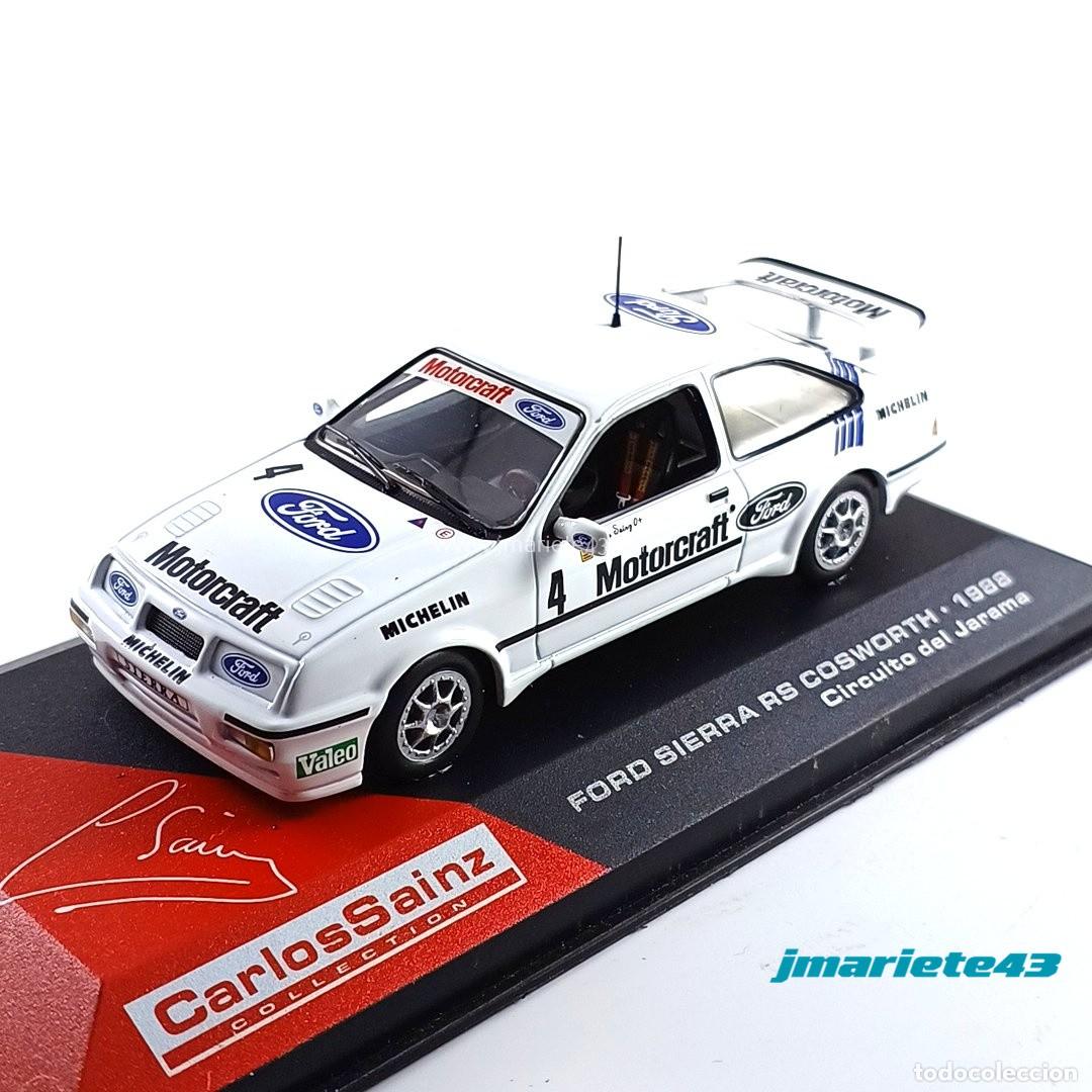 Voitures &agrave; l'&eacute;chelle: Ford Sierra RS Cosworth #4 C. Sainz. Circuito Jarama 1988 1:43
