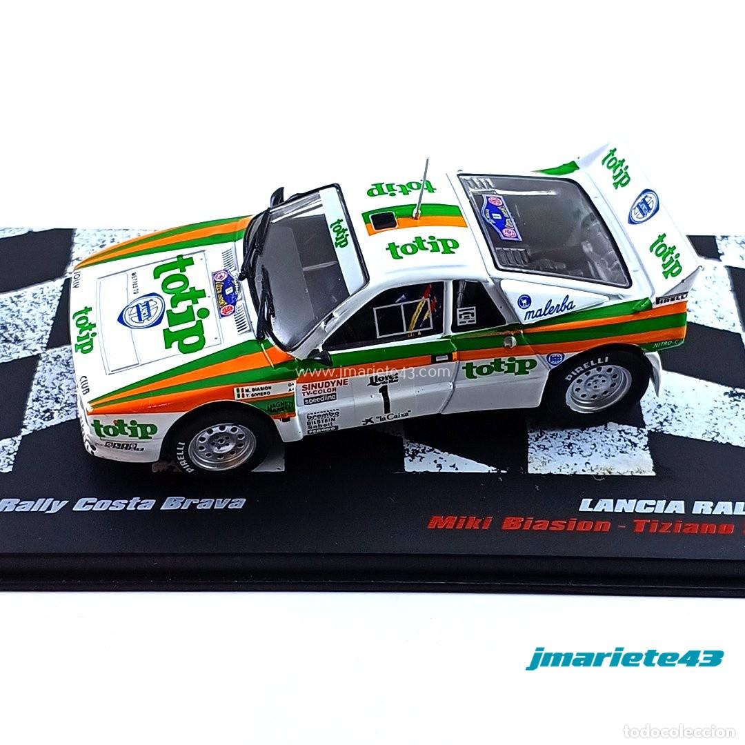 Auto in scala: Lancia Rally 037 #1 M. Biasion - T. Siviero Rally Costa Brava 1985 1:43