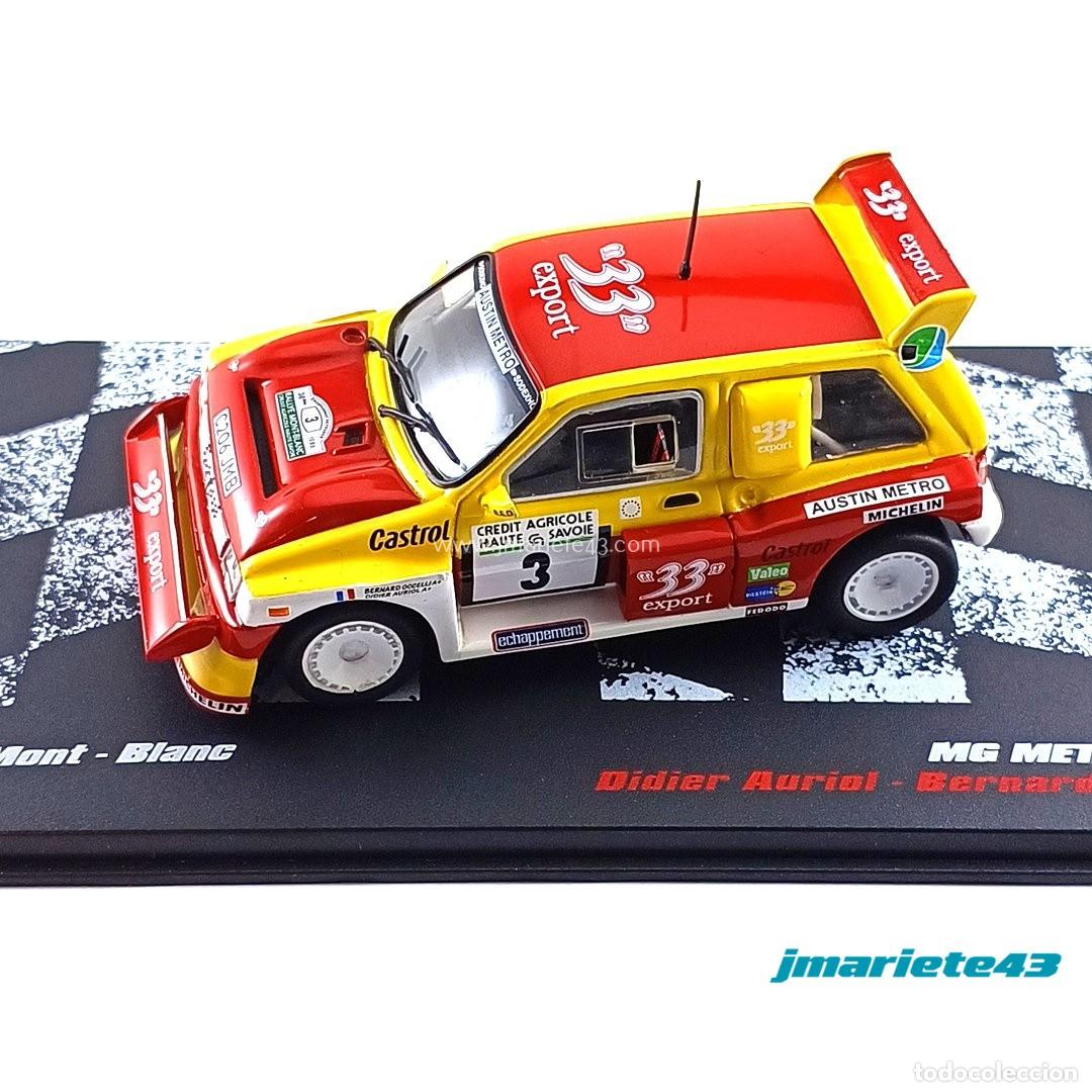 Auto in scala: MG Metro 6R4 #3 D. Auriol - B. Occelli Rally de Mont-Blanc 1986 1:43