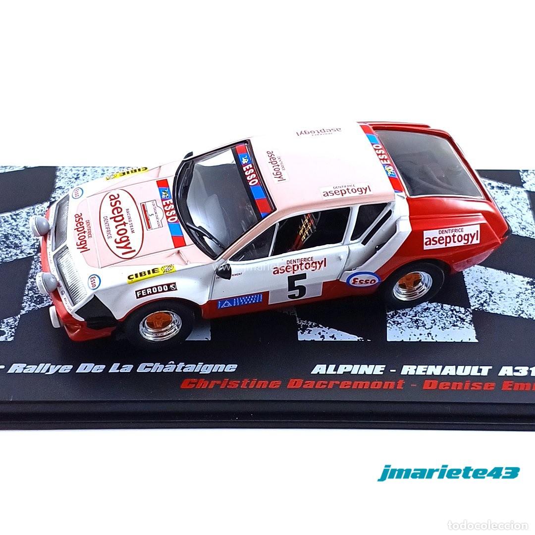 Auto in scala: Renault Alpine A310 1800 #5 C. Dacremont - D. Emmanuelli Rally Ch&acirc;taigne 1976 1:43
