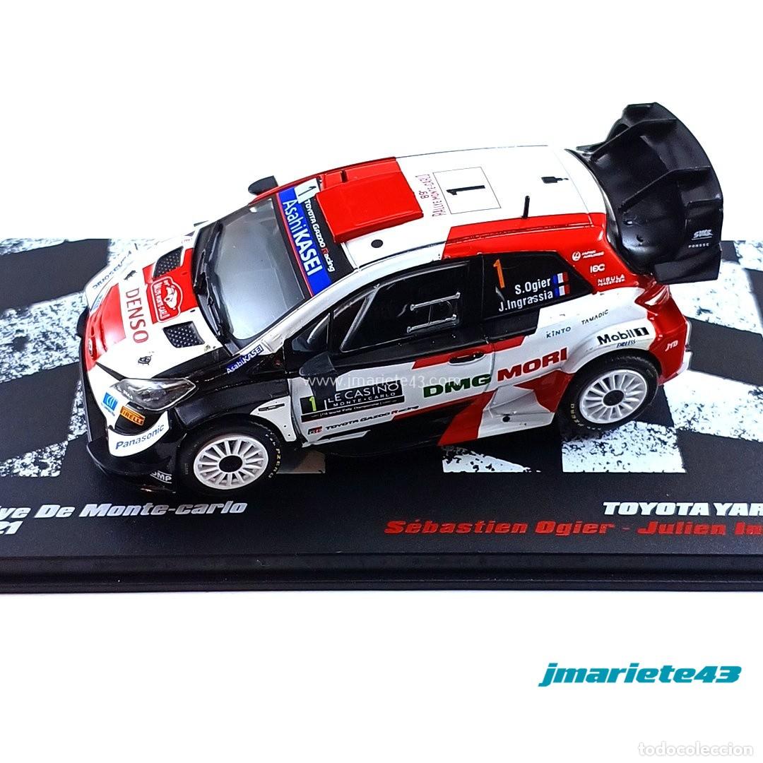 Auto in scala: Toyota Yaris WRC #1 S. Ogier - J. Ingrassia Rally Montecarlo 2021 1:43