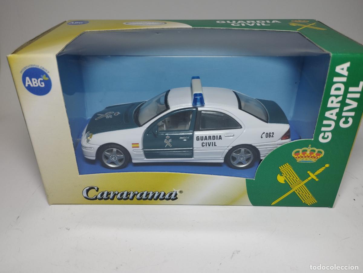 Voitures &agrave; l'&eacute;chelle: MERCEDES CLASE C 180 190 GUARDIA CIVIL TRAFICO DE HONGWELL CARARAMA ESCALA 1,43 NUEVO EN SU CAJA