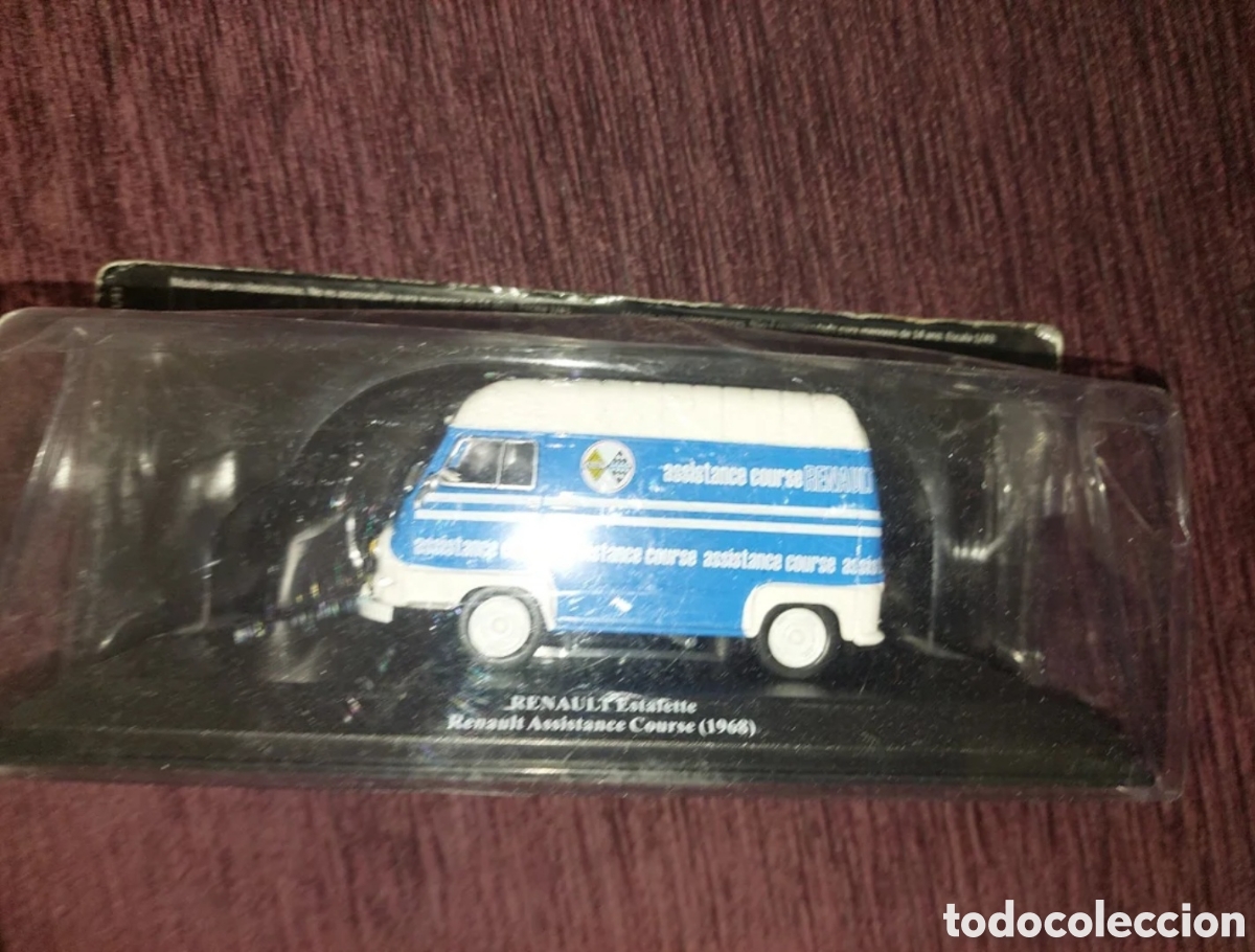 Voitures &agrave; l'&eacute;chelle: Furgoneta renault rally