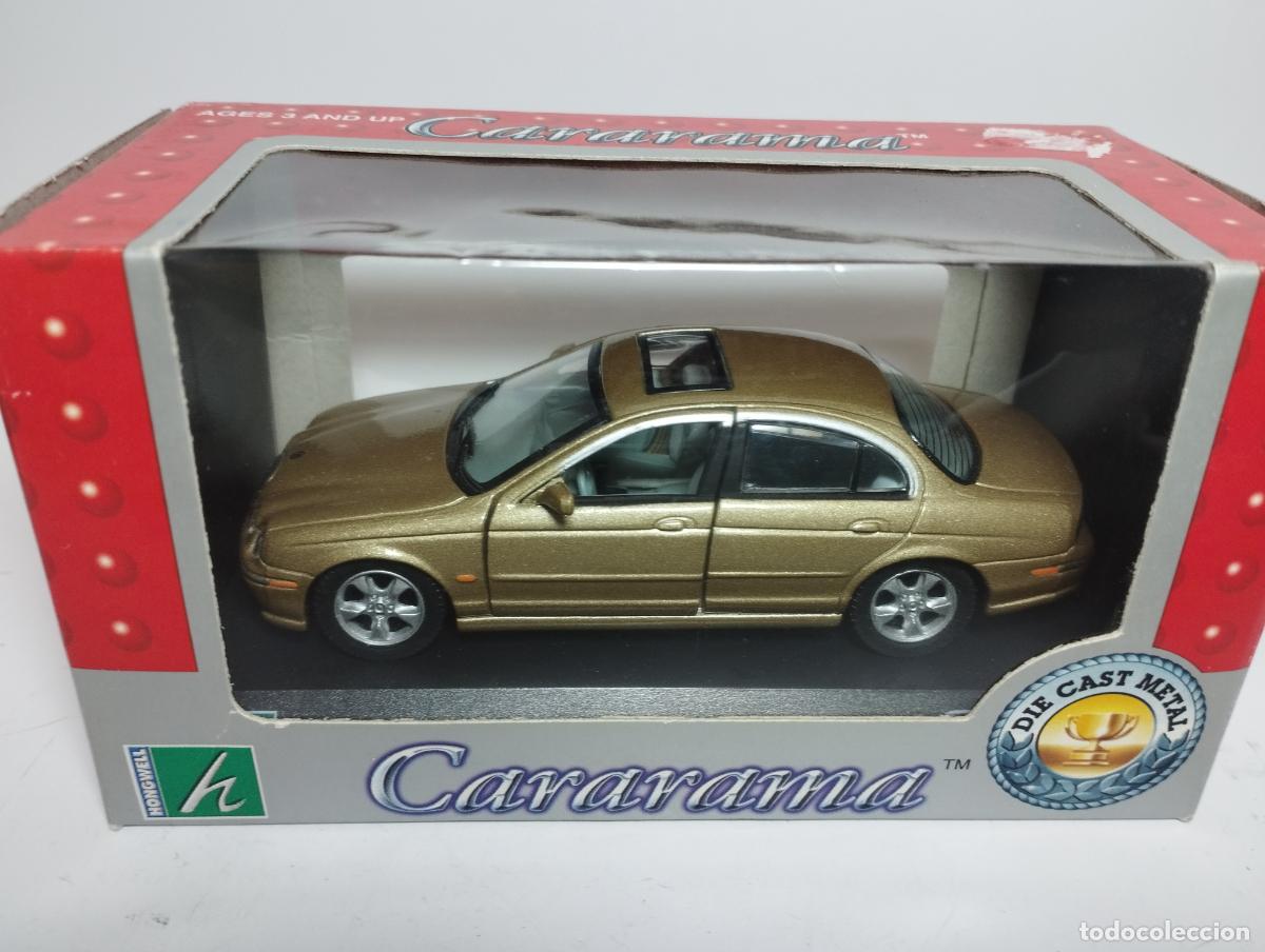 Coches a escala: JAGUAR S TYPE E DE CARARAMA HONGWELL ESCALA 1,43 NUEVO EN SU CAJA