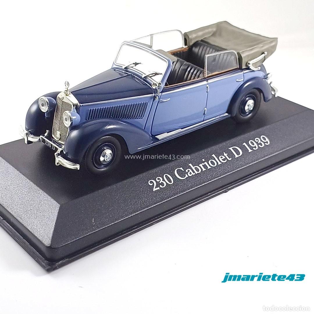 Auto in scala: Mercedes Benz 230 Convertible D 1939 (w153) 1:43