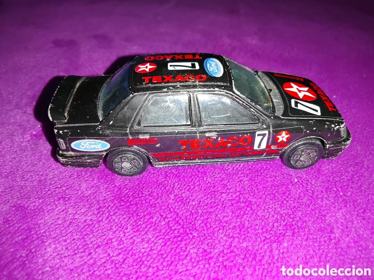 Coches a escala: FORD SIERRA TEXACO BURAGO