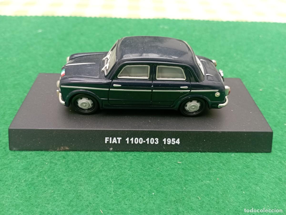 Coches a escala: coche de polic&iacute;a Carabinieri Fiat 1100-103 1954. Escala 1.43