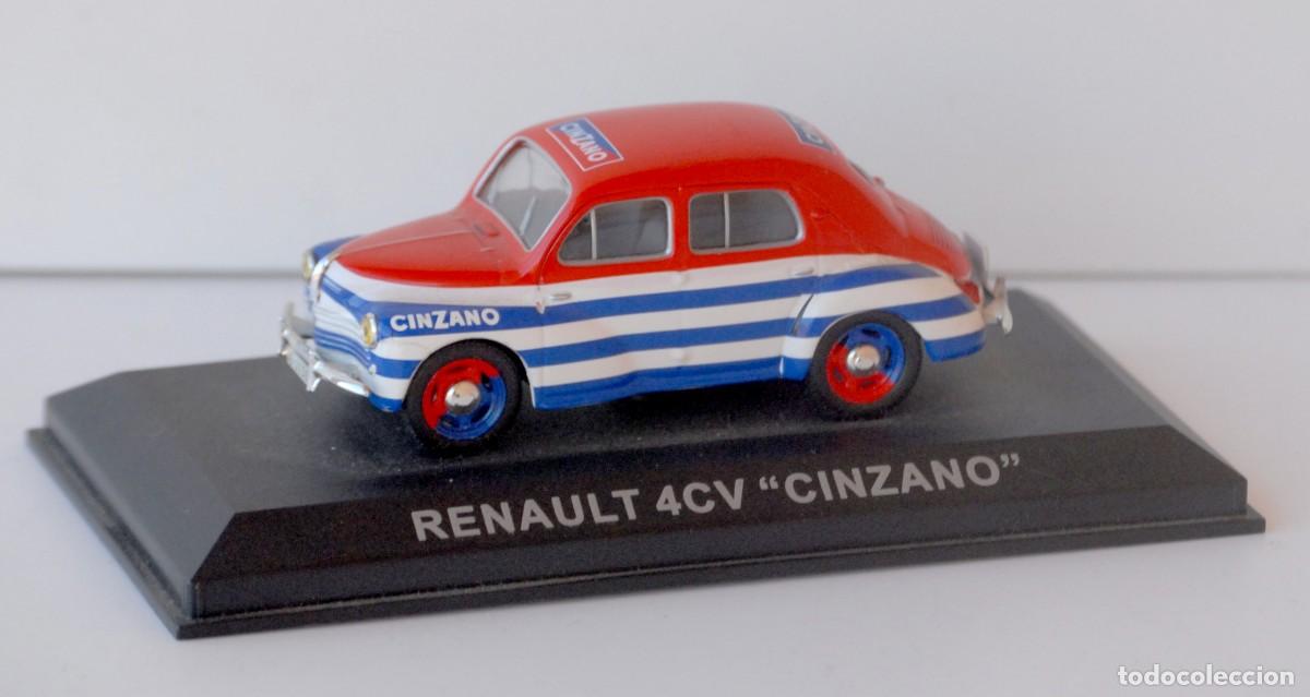 Model Cars: FURGONETA RENAULT 4CV &rdquo;CINZANO&rdquo; - FURGONETAS DE ANTA&Ntilde;O EDICIONES ALTAYA