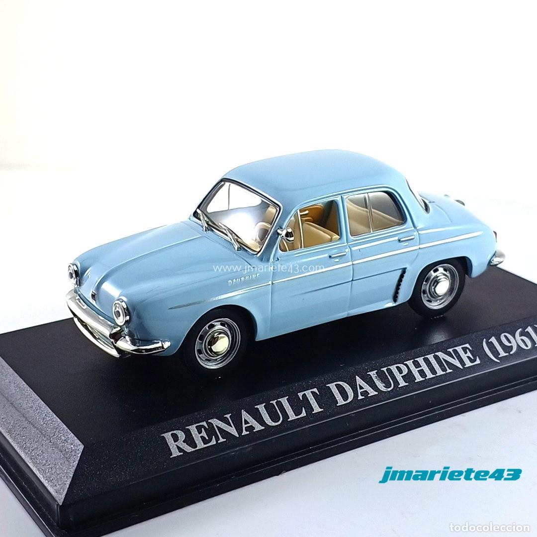 Coches a escala: Renault Dauphine - 1961 1:43