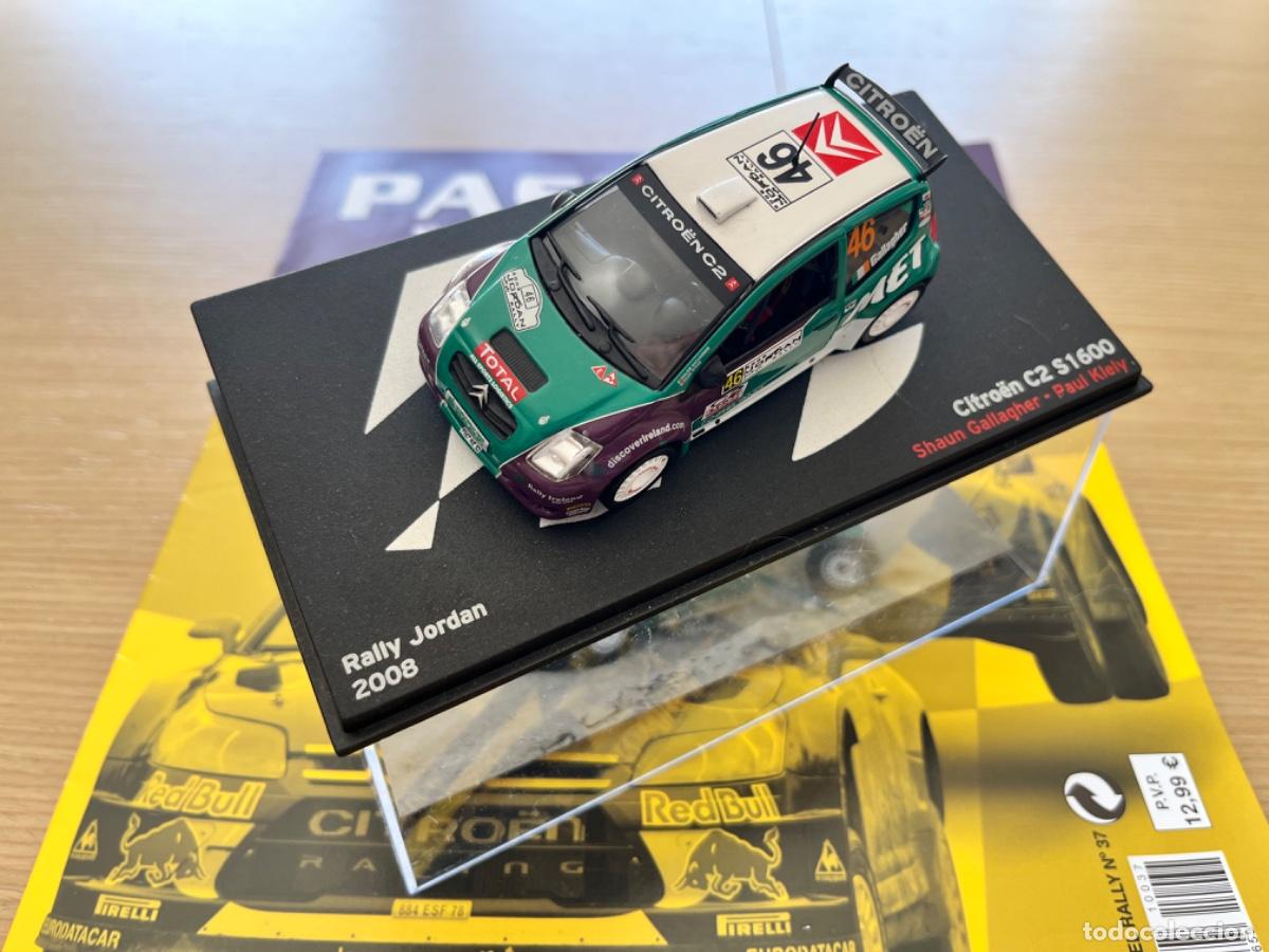 Coches a escala: CITROEN C2 S1600 SHAUN GALLAGHER-PAUL KIELY RALLY JORDAN 2008 + FASCICULO ALTAYA Cristinomodels