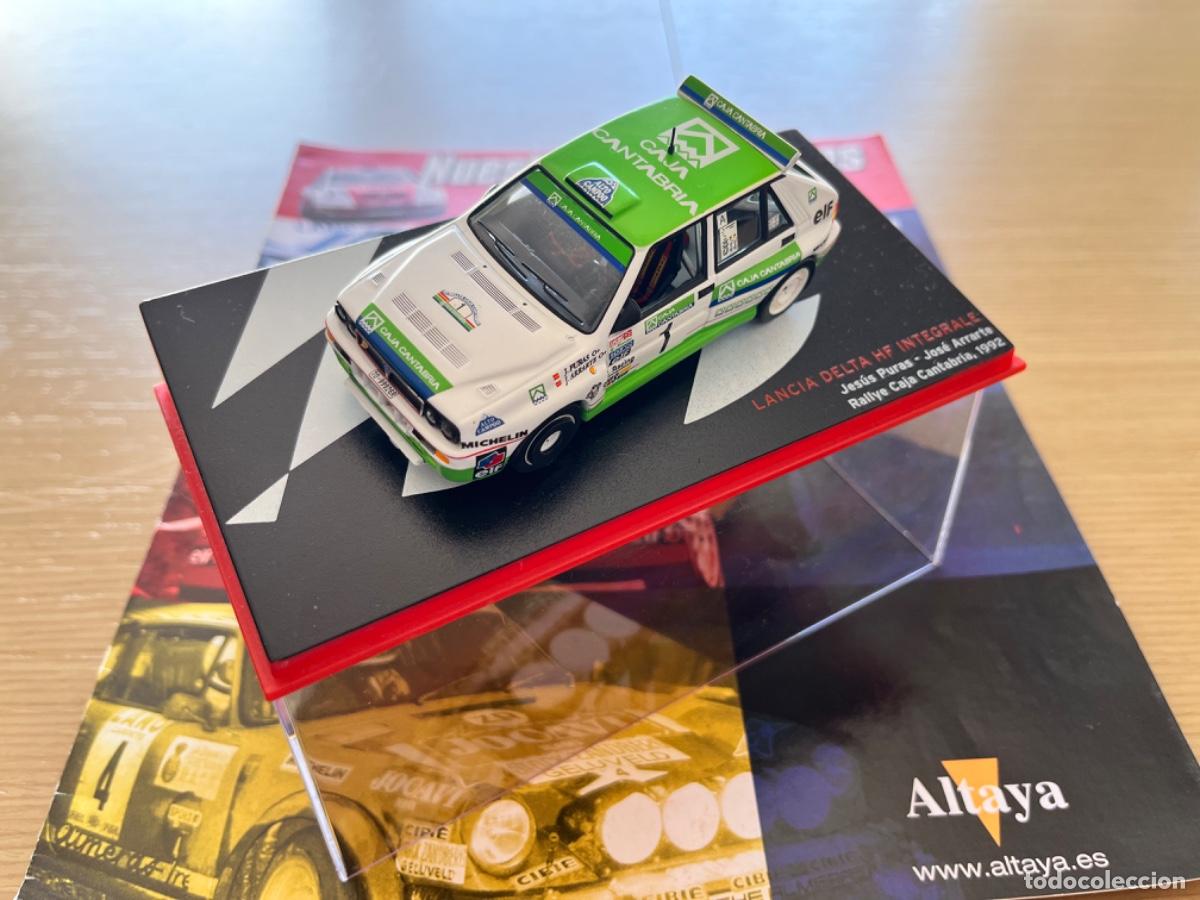 Model Cars: LANCIA DELTA HF INTEGRALE JESUS PURAS-JOSE ARRARTE 1:43 ALTAYA + FASCICULO Cristinomodels