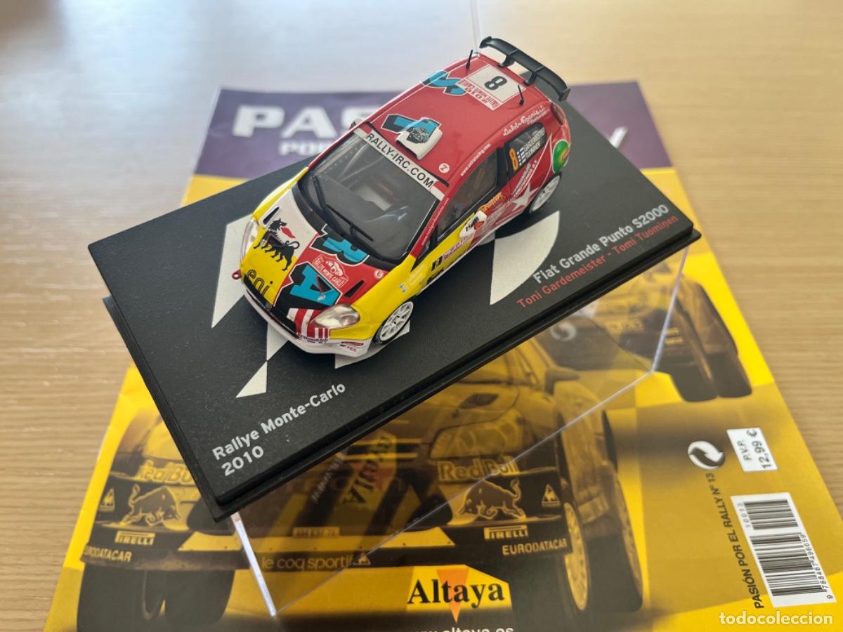 Voitures &agrave; l'&eacute;chelle: FIAT GRANDE PUNTO S2000 TONI GARDEMEISTER-TOMI TOUMINEN 1:43 + FASCICULO RALLYE MONTE CARLO 2010 Cri