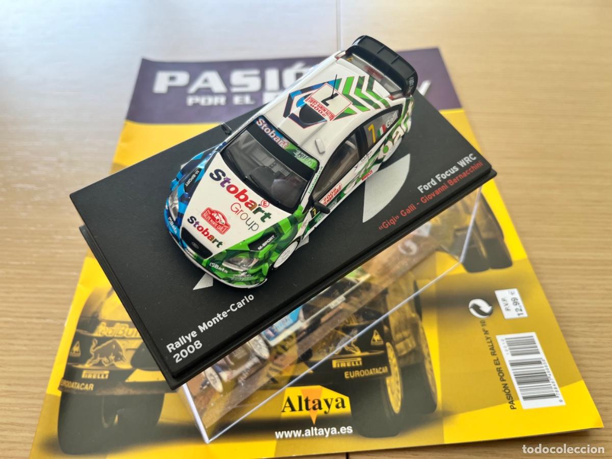Auto in scala: FORD FOCUS WRC GIGI GALLI-GIOVANI BERNACCHINI RALLYE MONTE CARLO 2008 1:43 ALTAYA + FASCICULO Cri