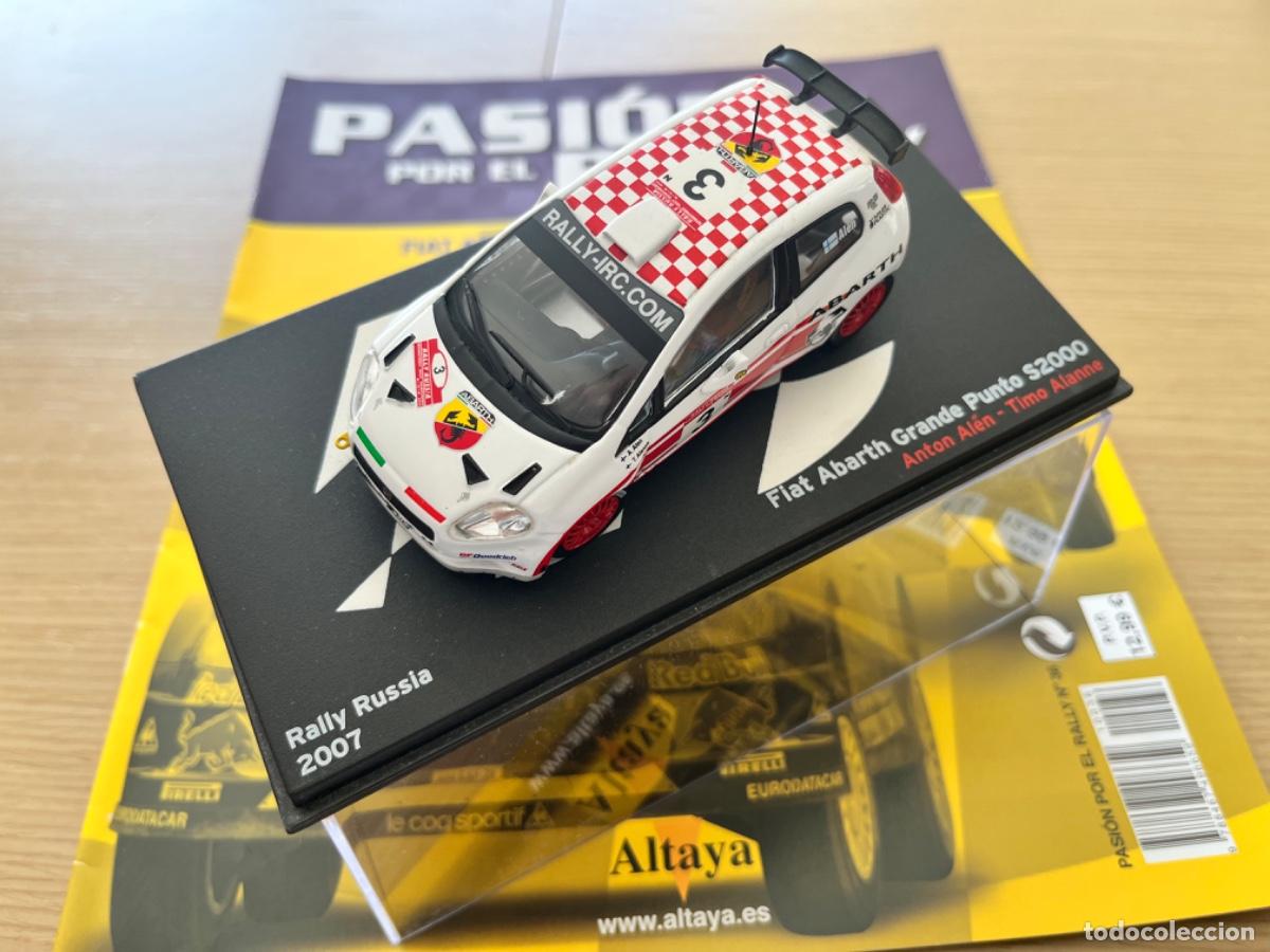 Voitures &agrave; l'&eacute;chelle: FIAT ABARTH GRANDE PUNTO S2000 ANTON ALEN-TIMO ALANNE 1:43 + FASCICULO Cristinomodels
