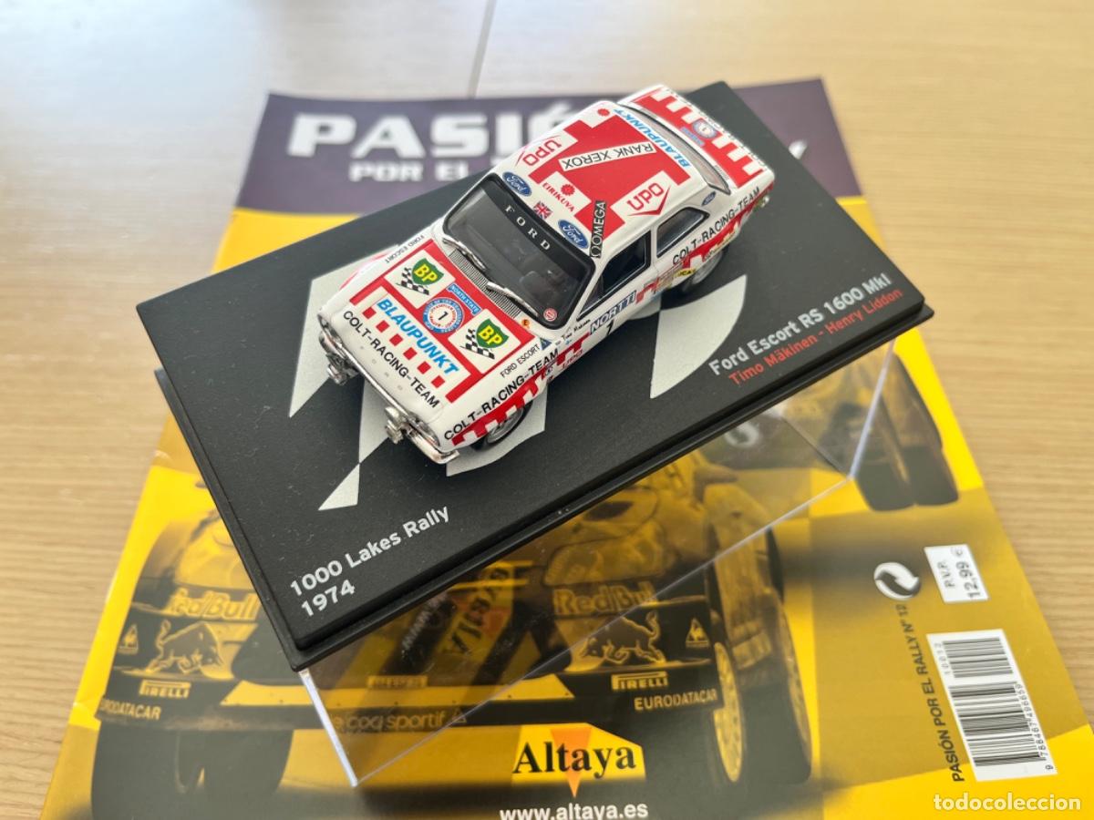 Voitures &agrave; l'&eacute;chelle: FORD ESCORT RS 1600 MKI 1000 LAKES RALLY 1974 TIMO MAKINEN-HENRY LIDDON 1:43 + FASCICULO Cristinomod