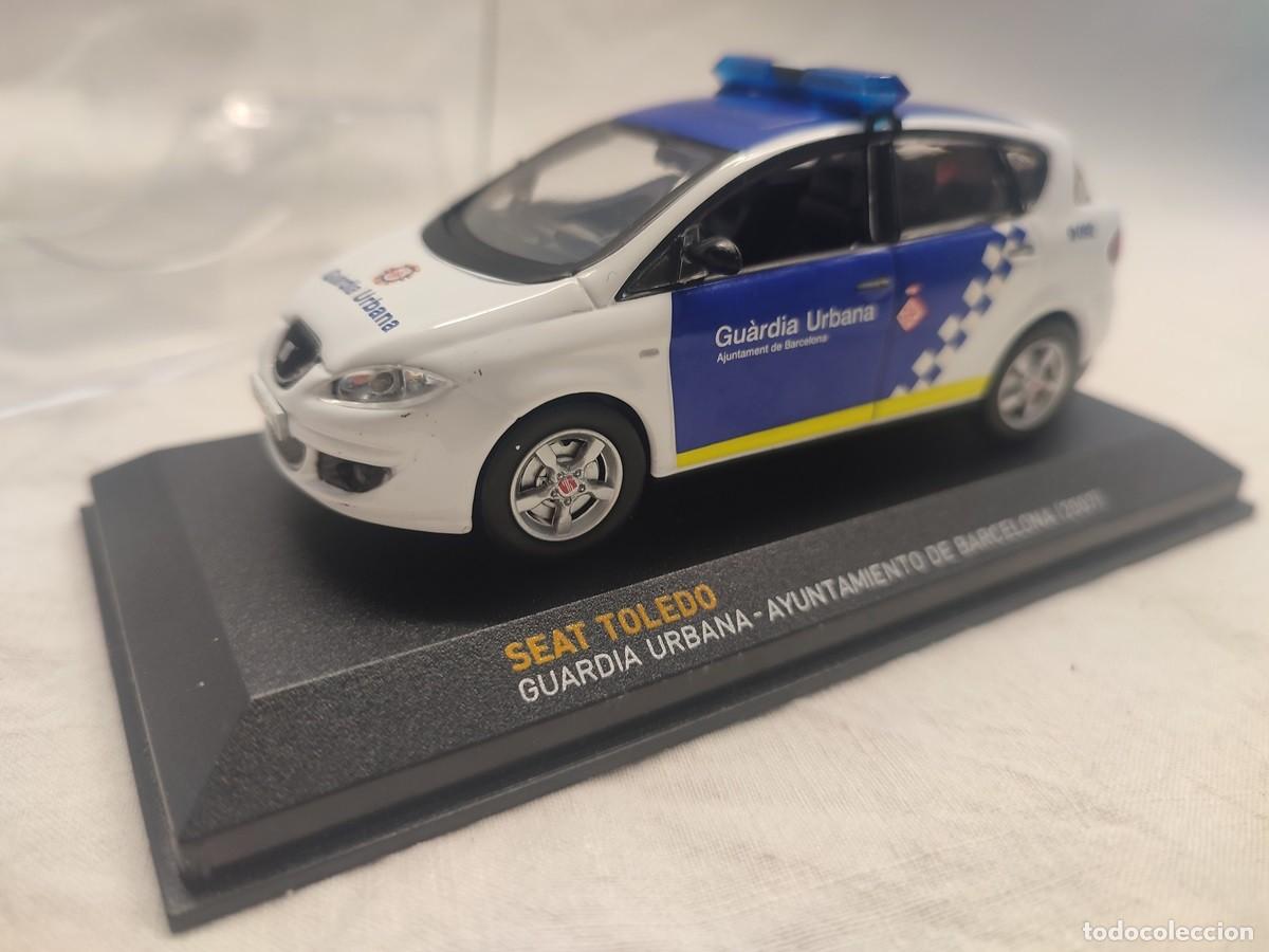 Auto in scala: Seat Toledo en 1/43 , Guardia Urbana de Barcelona , Altaya