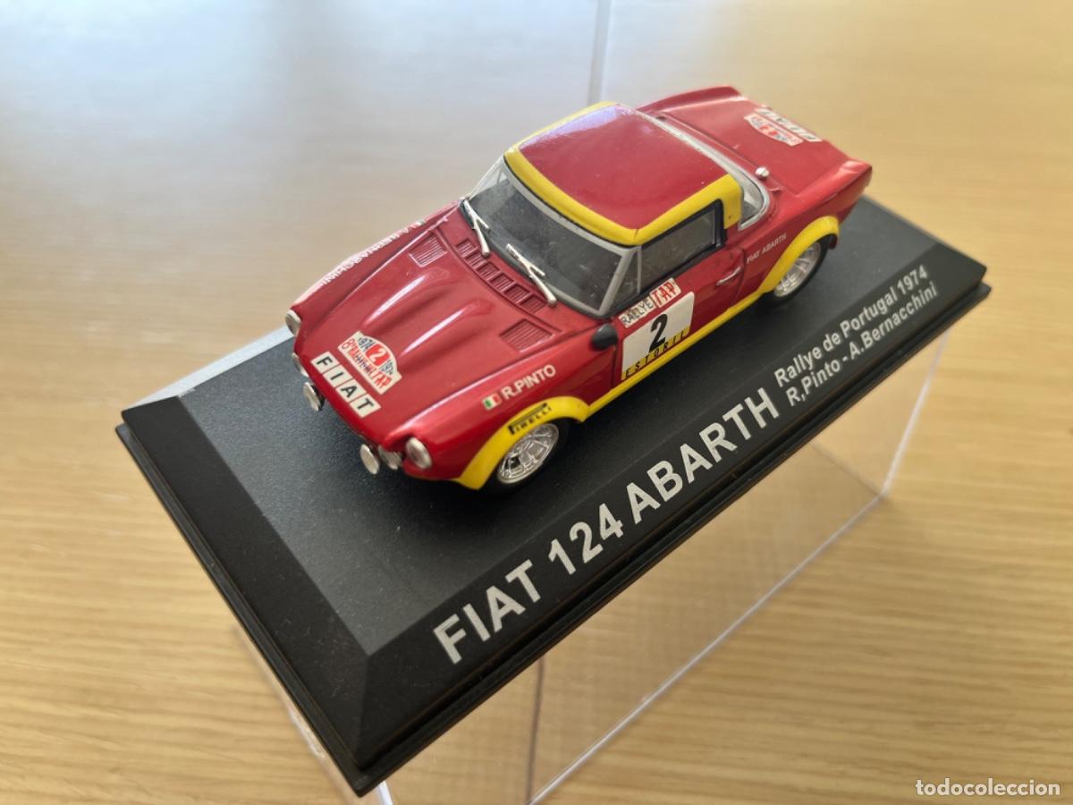 Auto in scala: FIAT 124 ABARTH RALLYE DE PORTUGAL 1974 R.PINTO-A.BERNACCHINI 1:43 DE AGOSTINI Cristinomodels