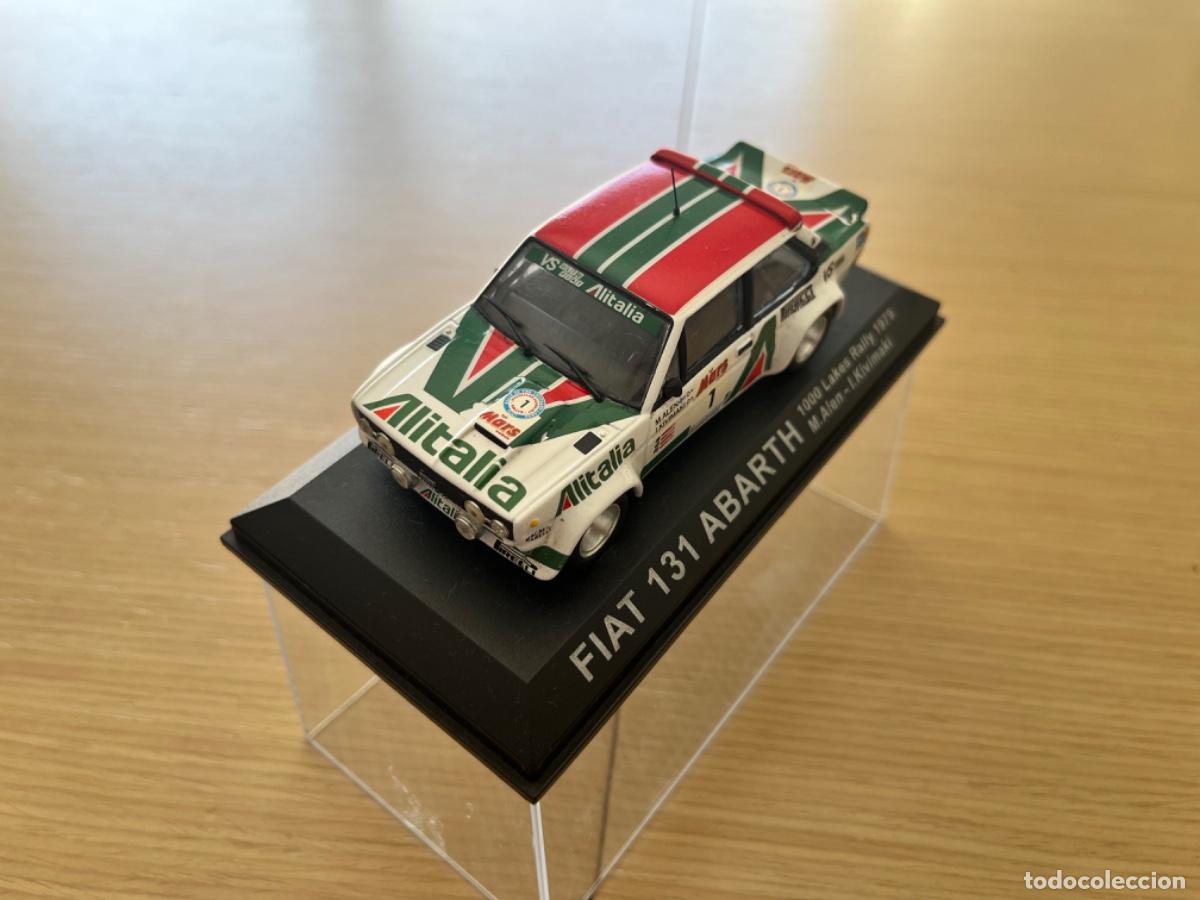 Auto in scala: FIAT 131 ABARTH 1000 LAKES RALLY 1979 M.ALEN-I.KIVIMAKI 1:43 De Agostini Cristinomodels