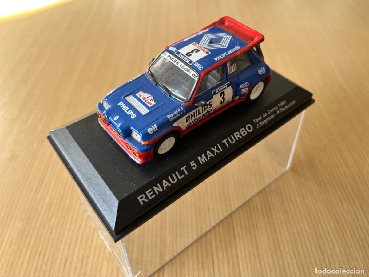 Model Cars: RENAULT 5 MAXI TURBO TOUR DE CORSE 1985 J.RAGNOTTI-P.THIMONIER 1:43 De Agostini Cristinomodels