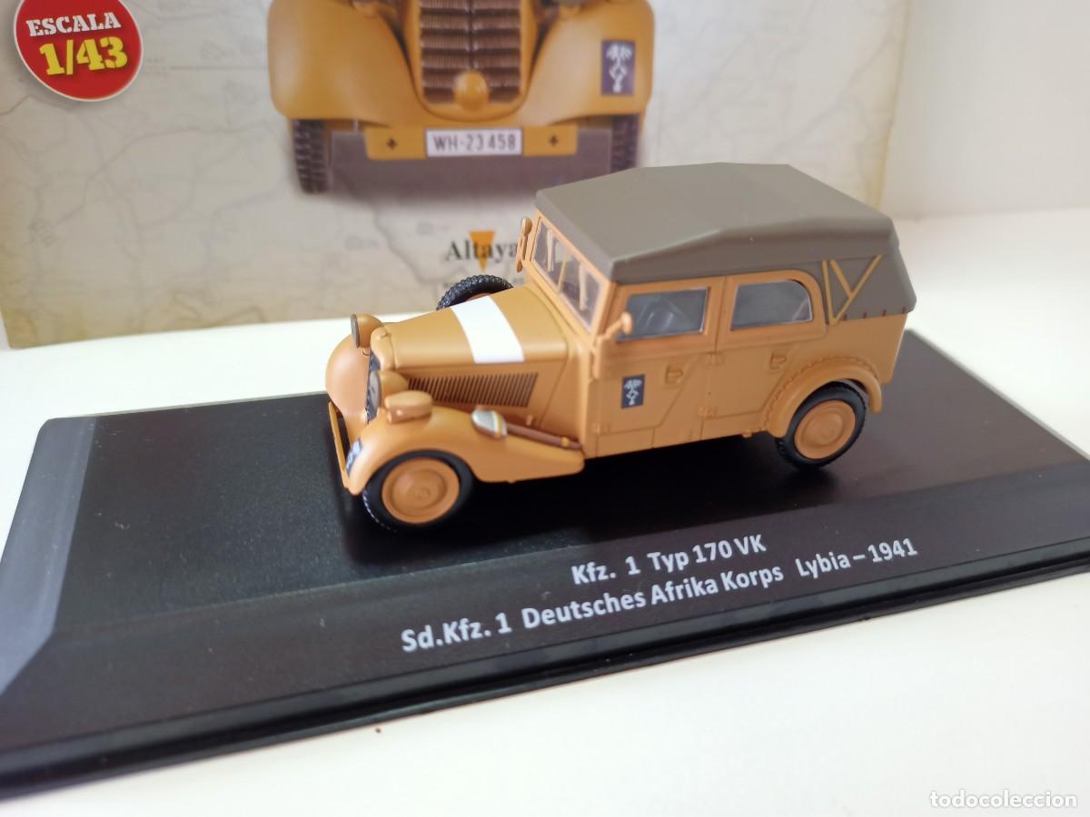 Auto in scala: Colecci&oacute;n Altaya, Coches militares de la 2&ordf; Guerra Mundial, KFZ. 1 TYP 170 VK