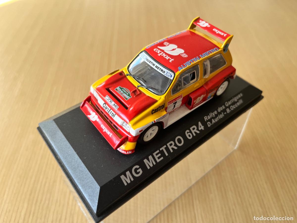 Model Cars: MG METRO 6R4 RALLYE DES GARRIGUES D.AURIOL-B.OCCELLI 1:43 De Agostini Cristinomodels