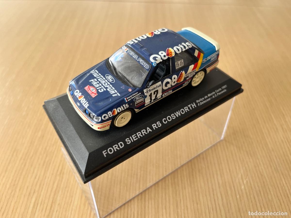 Voitures &agrave; l'&eacute;chelle: FORD SIERRA RS COSWORTH RALLYE DE MONTE CARLO 1991 F.DELECOUR-A.C.PAUWELS 1:43 De Agostini Cristinom