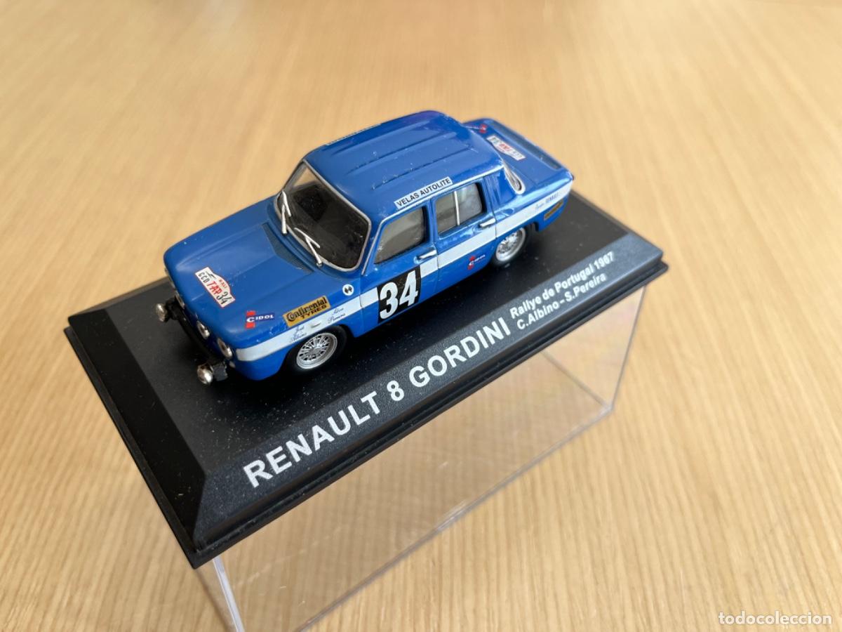 Voitures &agrave; l'&eacute;chelle: RENAULT 8 GORDINI RALLYE DE PORTUGAL 1967 C.ALBINO-S.PEREIRA 1:43 De Agostini Cristinomodels