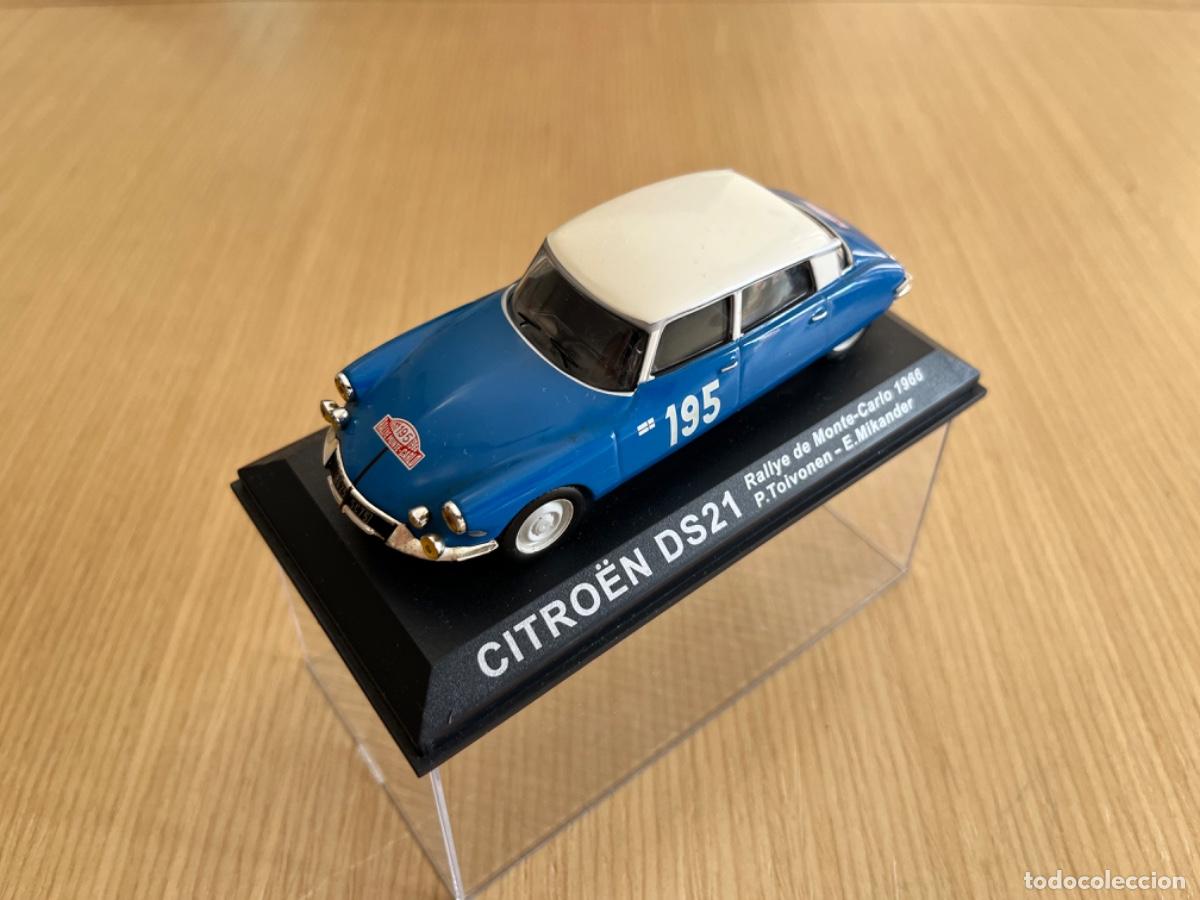 Coches a escala: CITROEN DS21 RALLYE DE MONTE CARLO 1966 P.TOIVONEN-E.MIKANDER 1:43 De Agostini Cristinomodels