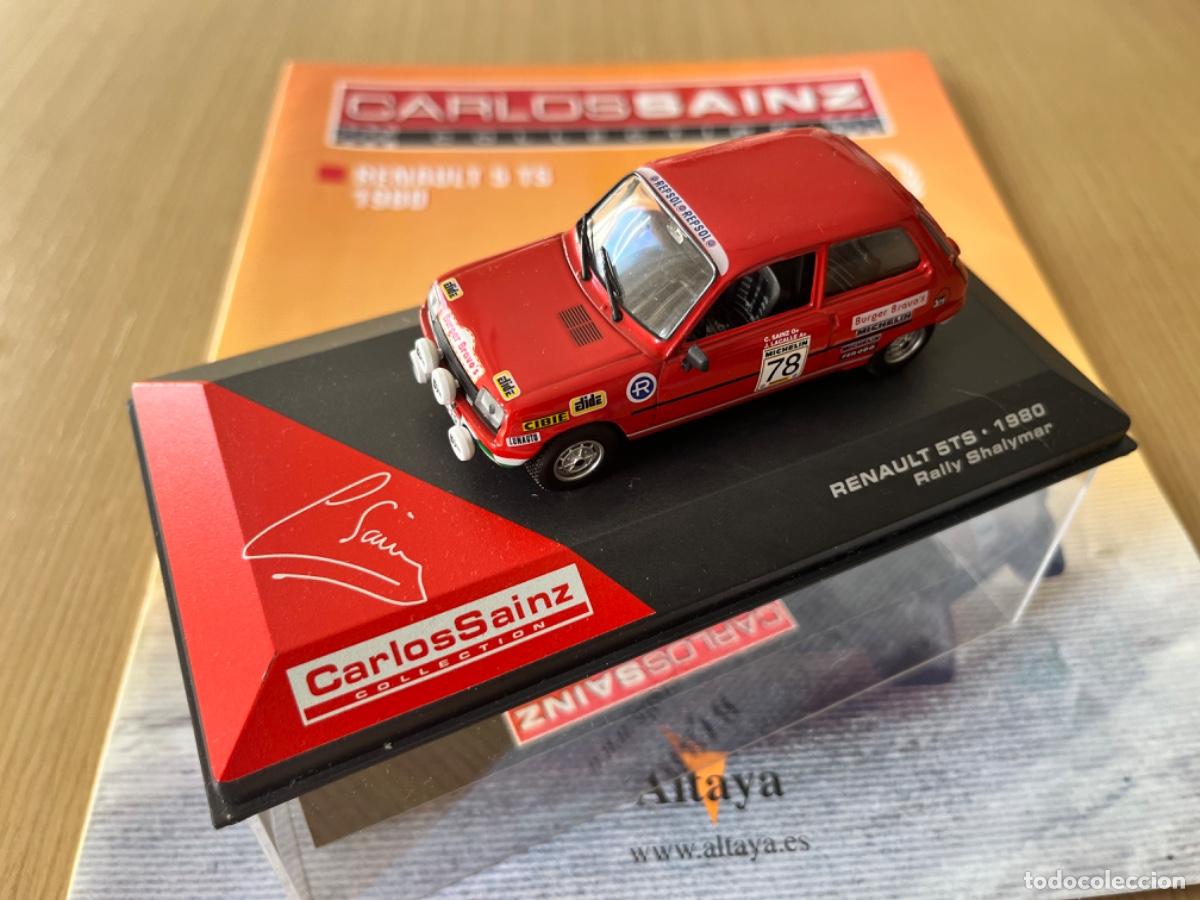 Model Cars: RENAULT 5TS RALLY SHALYMAR 1980 1:43 CARLOS SAINZ-J.LACALLE ALTAYA * Fasc&iacute;culo Cristinomodels