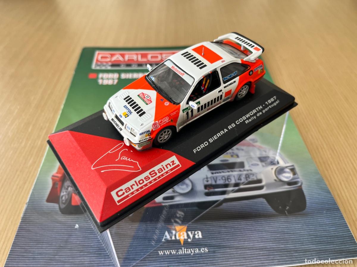 Auto in scala: FORD SIERRA RS COSWORTH 1987 RALLY DE PORTUGAL CARLOS SAINZ-ANTONIO BOTO 1:43 ALTAYA Cri