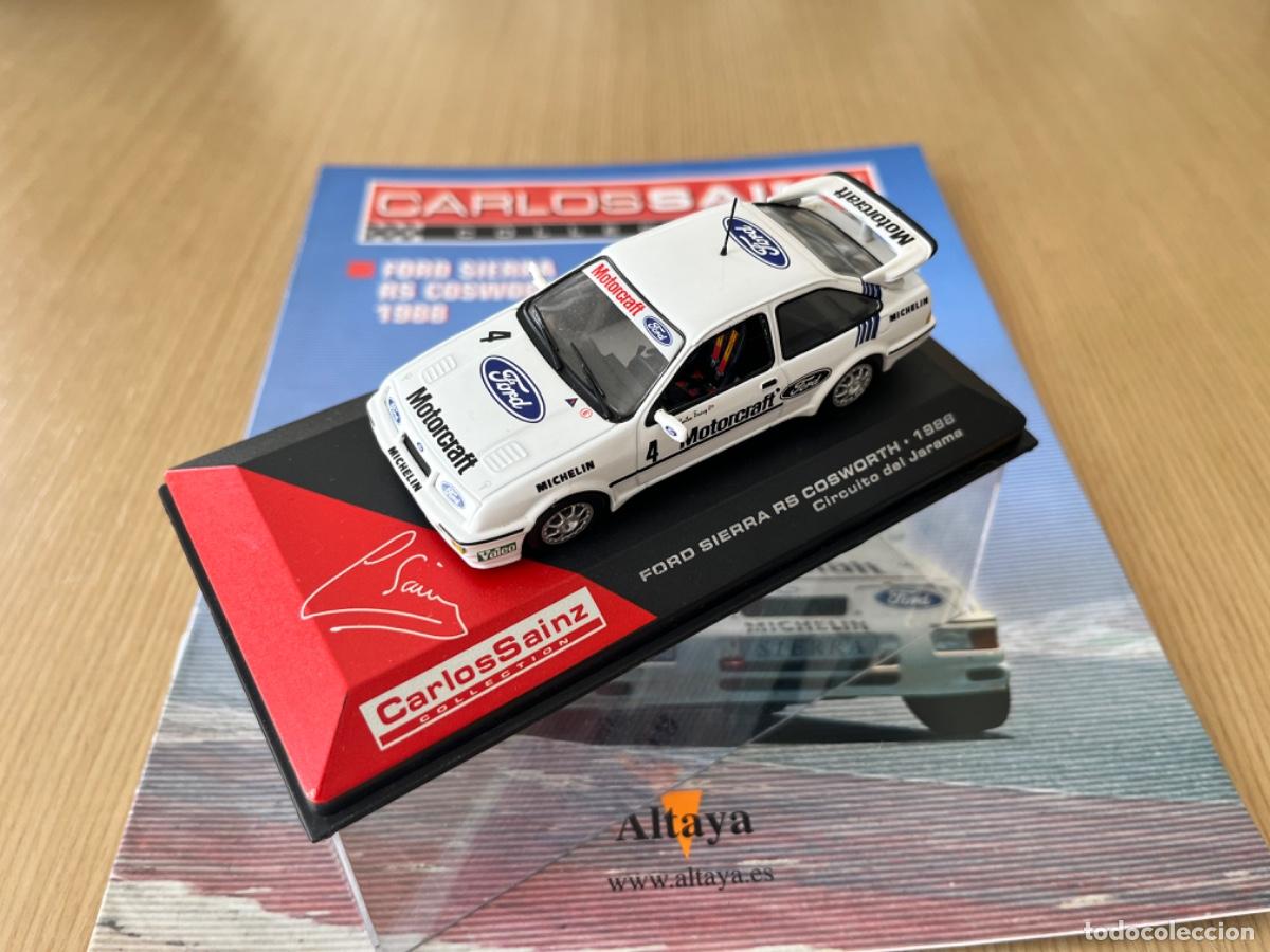 Model Cars: FORD SIERRA RS COSWORTH 1988 CIRCUITO DEL JARAMA 1:43 + FASCICULO ALTAYA Cristinomodels