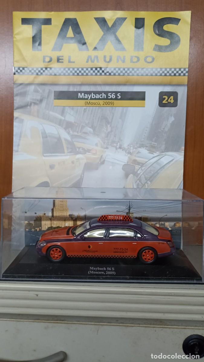Coches a escala: MAYBACK 56 MOSCOU N&ordm;24 TAXIS DEL MUNDO ALTAYA