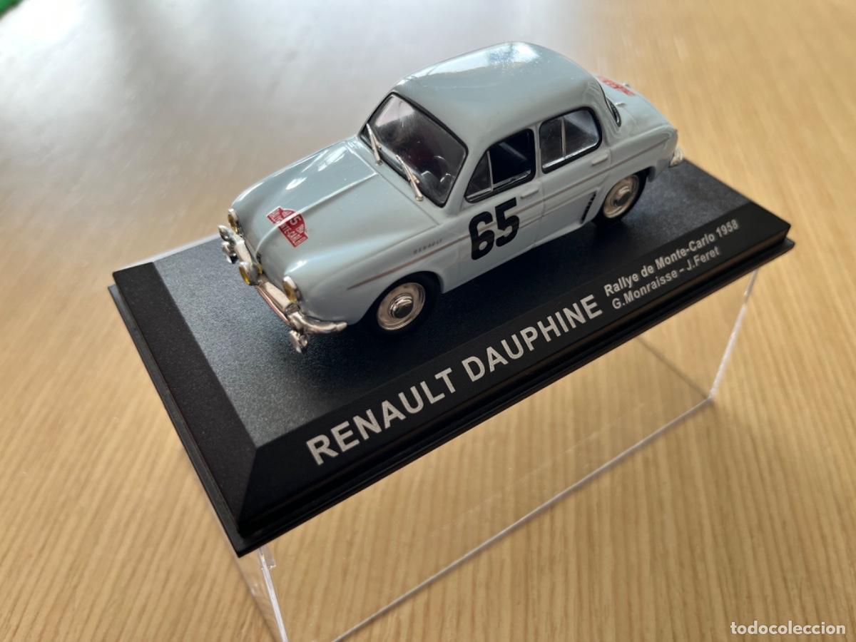 Coches a escala: RENAULT DAUPHINE RALLYE DE MONTE CARLO 1958 G.MONRAISSE-J.FERET 1:43 ALTAYA Cristinomodels