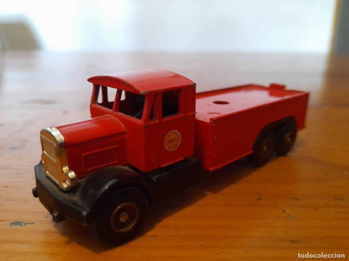 Coches a escala: Lote SCAMMELL TRUCK Camion Cisterna - SHELL Oil 1:43 (CORGI 2002)