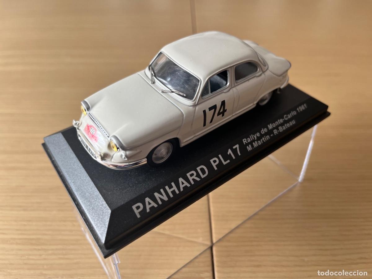 Coches a escala: PANHARD PL17 RALLTE DE MONTE CARLO 1961 M.MARTIN-R.BATEAU 1:43 De Agostini Cristinomodels