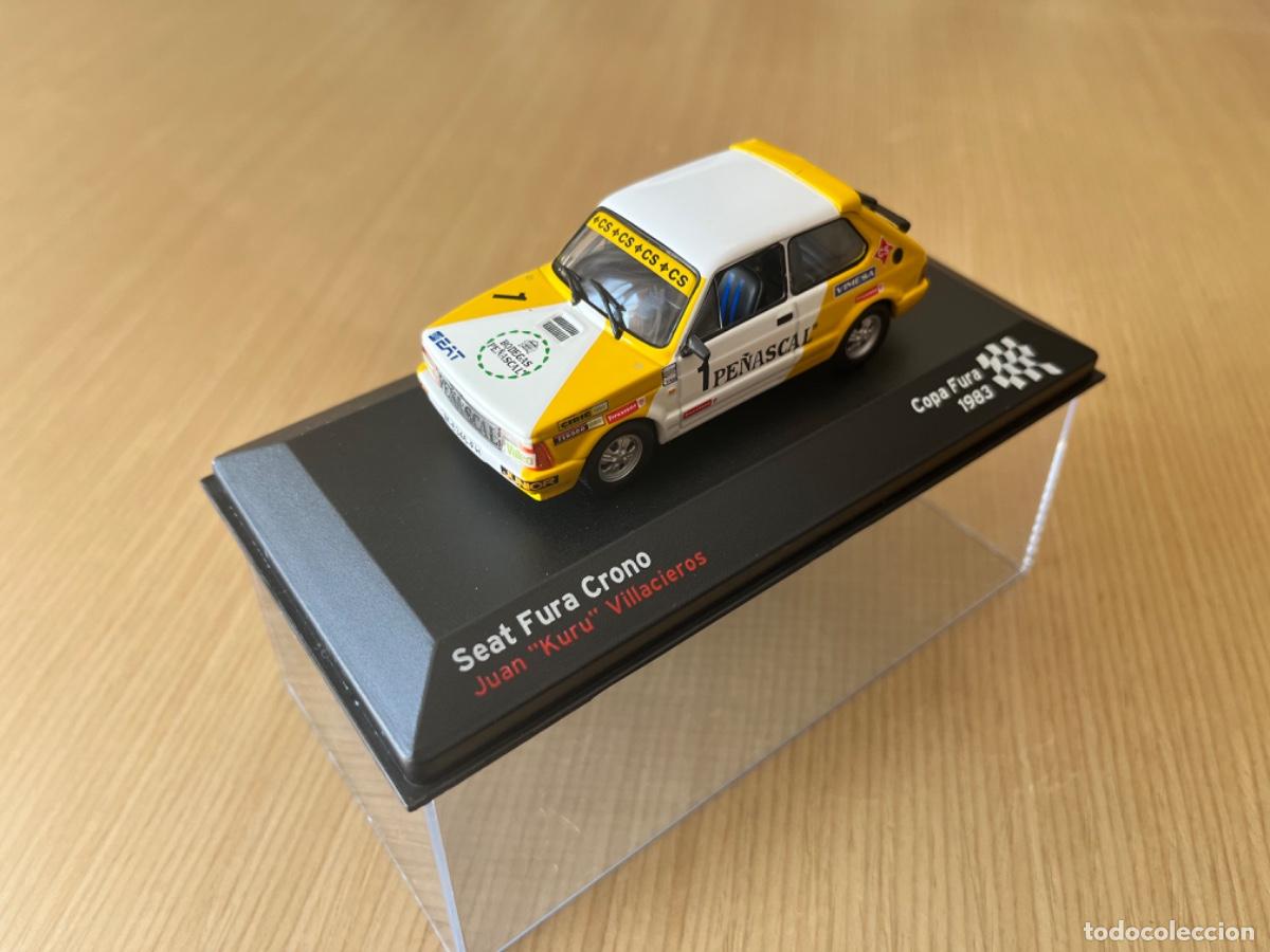 Coches a escala: SEAT FURA CRONO COPA FURA 1983 JUAN &rdquo;KURU&rdquo; VILLACIEROS 1:43 ALTAYA Cristinomodels