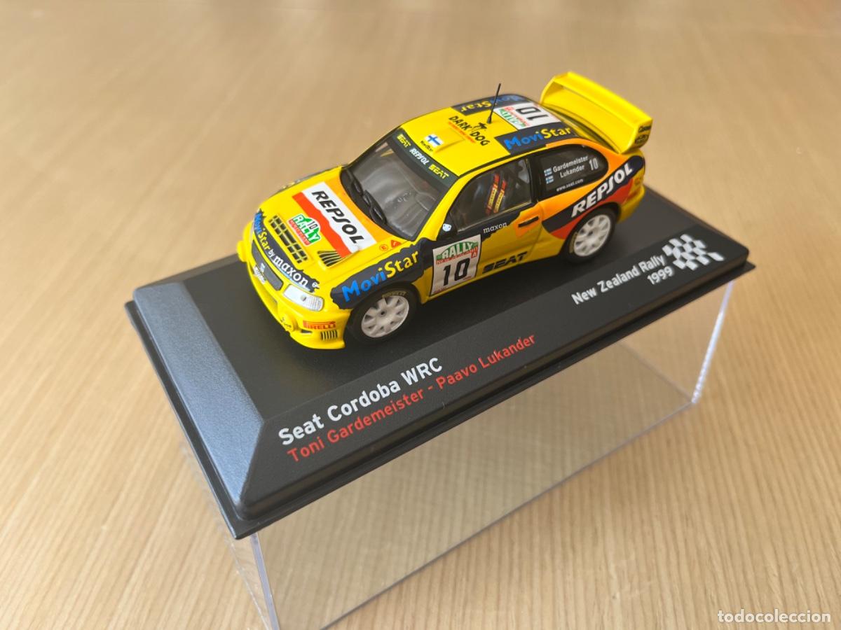 Coches a escala: SEAT CORDOBA WRC NEW ZEALAND RALLY 1999 TONI GARDEMEISTER-PAAVO LUKANDER 1:43 ALTAYA Cristinomodels