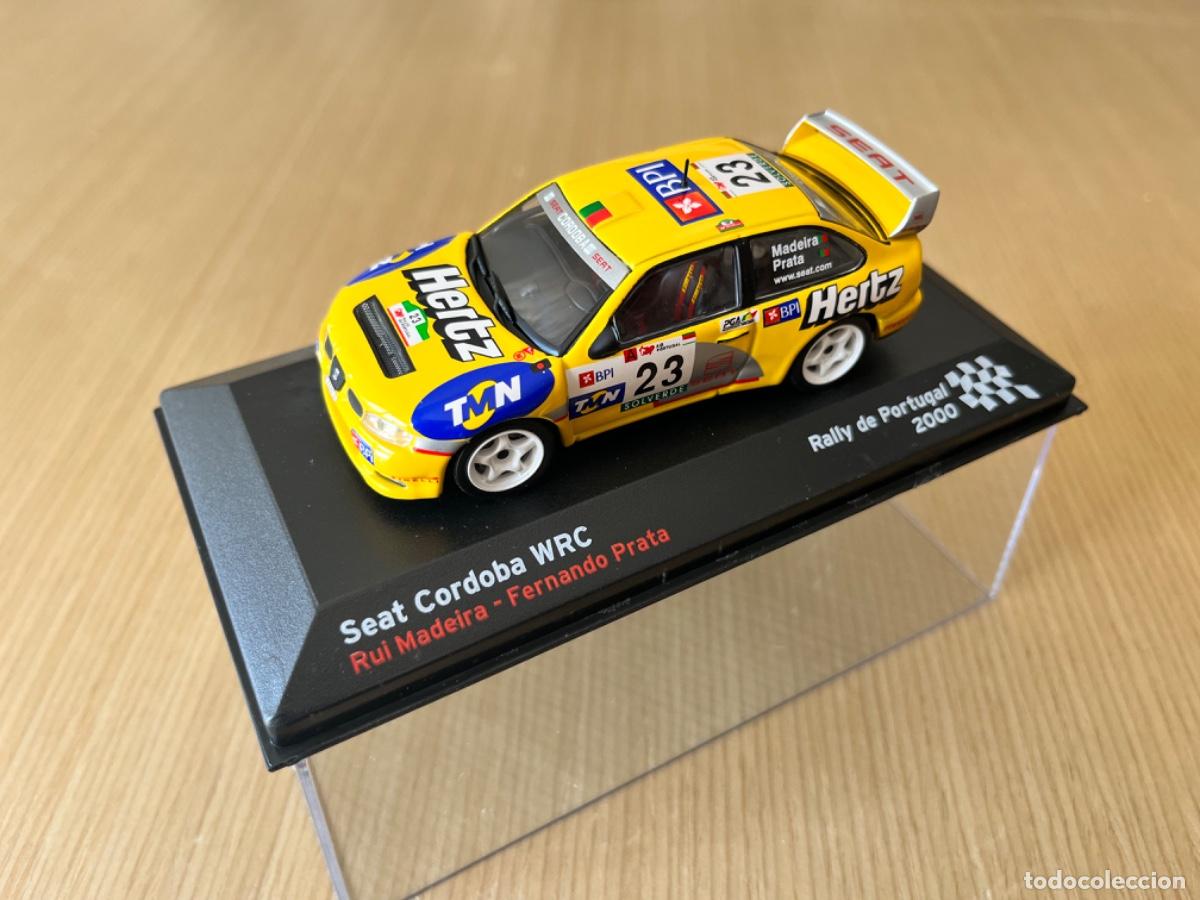 Coches a escala: SEAT CORDOBA WRC RALLY DE PORTUGAL 2000 RUI MADEIRA-FERNANDO PRATA 1:43 ALTAYA Cristinomodels