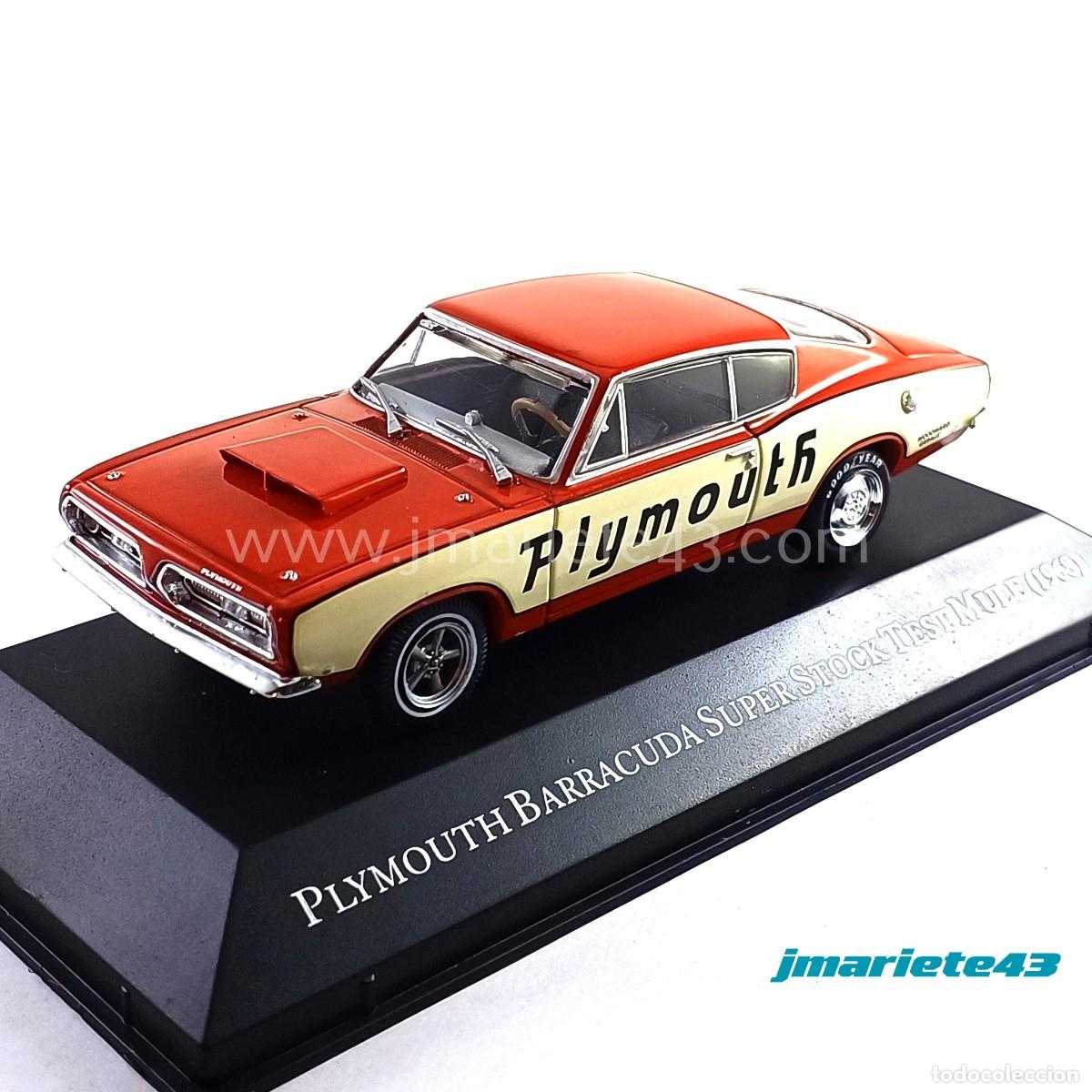 Coches a escala: PLYMOUTH BARRACUDA SUPER STOCK TEST MULE 1968 1:43
