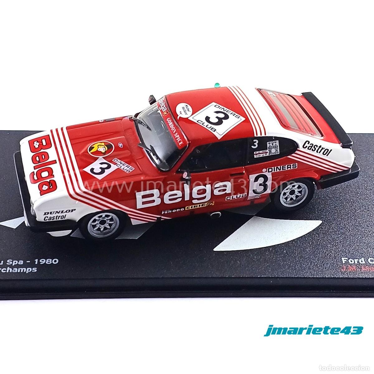 Auto in scala: Ford Capri III 3.0 #3 S J.M. Martin / P. Martin&nbsp;&nbsp;24h Spa 1980 1:43