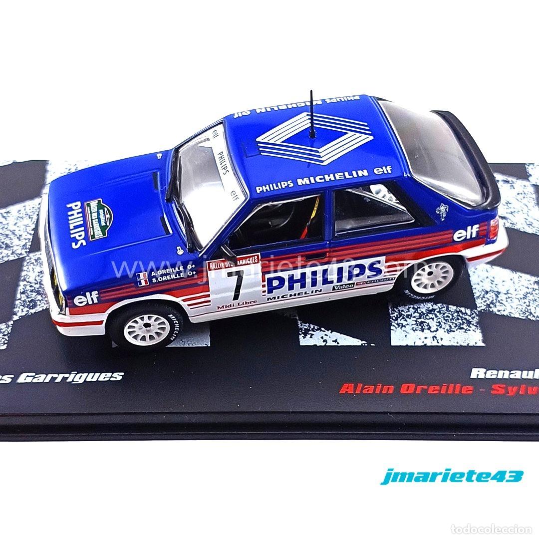 Coches a escala: Renault 11 Turbo #7 A. Oreille - S. Oreille Rally Des Garrigues 1987 1:43
