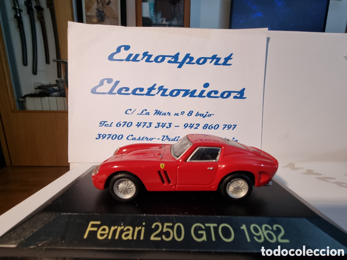 Auto in scala: Ferrari 250 GTO 1962 escala 1,43