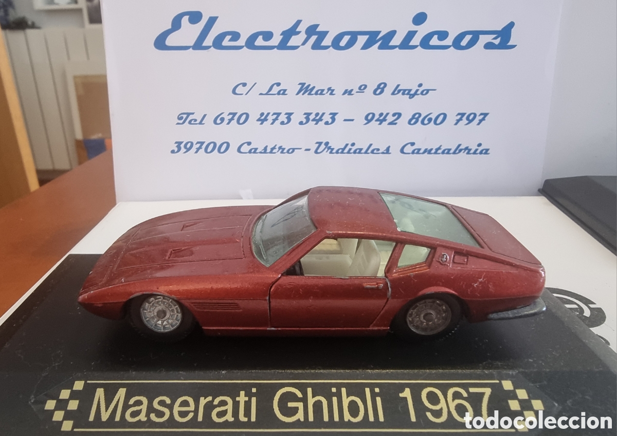 Auto in scala: Maseratt Ghibli 1967 escala 1/43