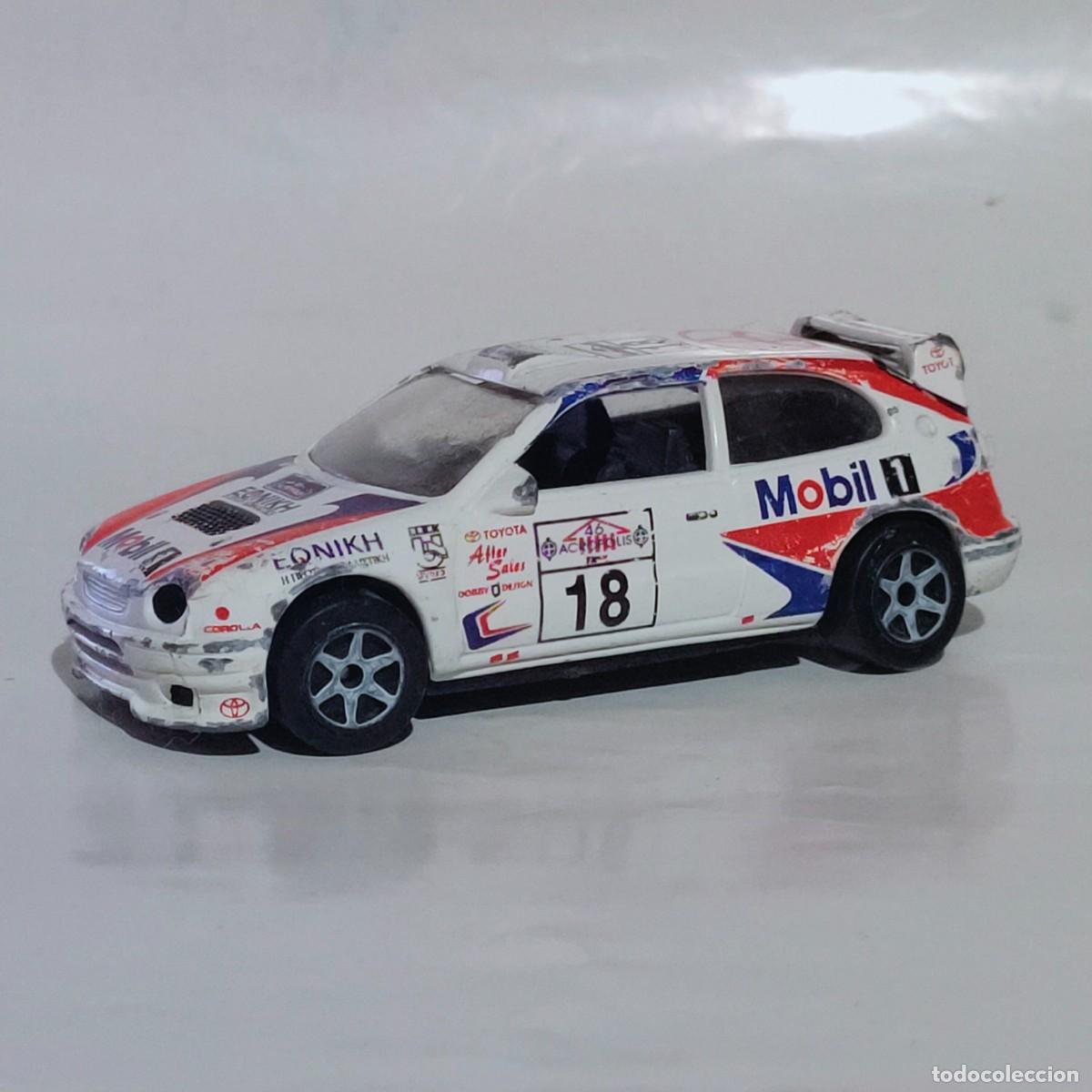 Coches a escala: COCHE DE METAL TOYOTA COROLLA WRC - ESCALA 1/43 - FABRICADO POR GUISVAL -