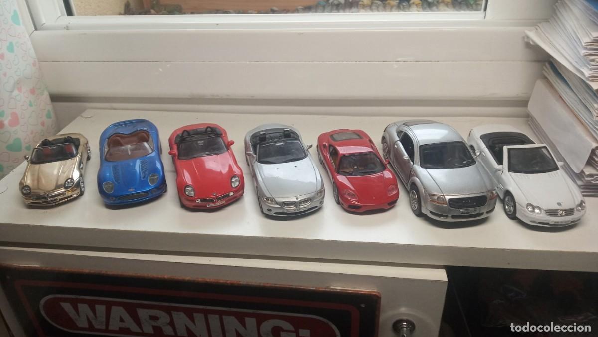 Coches a escala: Lote de 7 coches escala 1:43