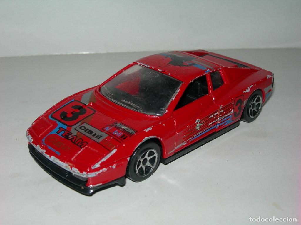 Coches a escala: COCHE DE METAL FERRARI TESTAROSSA - ESCALA 1/43 - FABRICADO POR GUISVAL -
