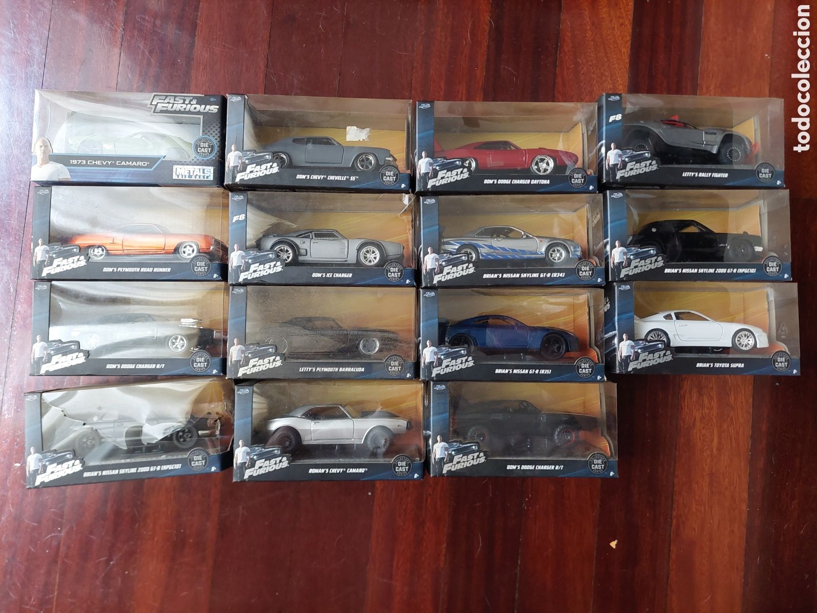 Coches a escala: Lote todo gas 1 versiones