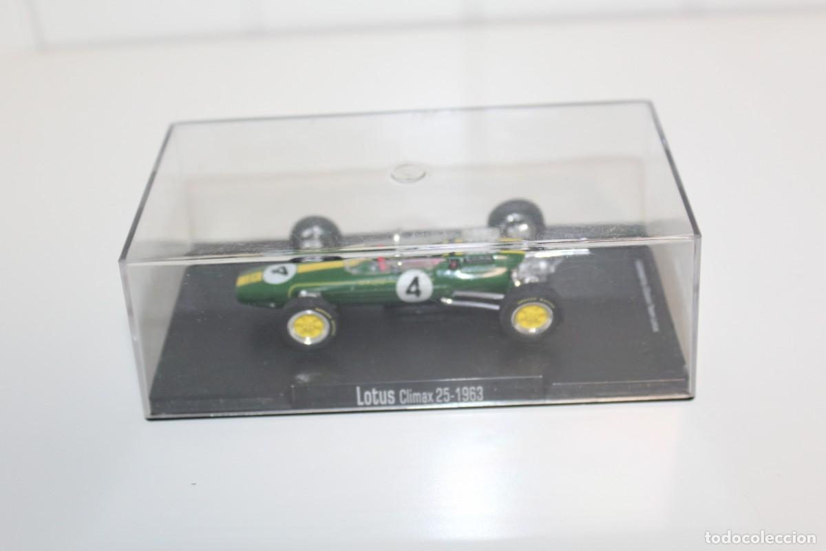 Coches a escala: COCHE LOTUS CLIMAX 25 - 1963 - GRAN PRIX MITOS FORMULA 1 RBA