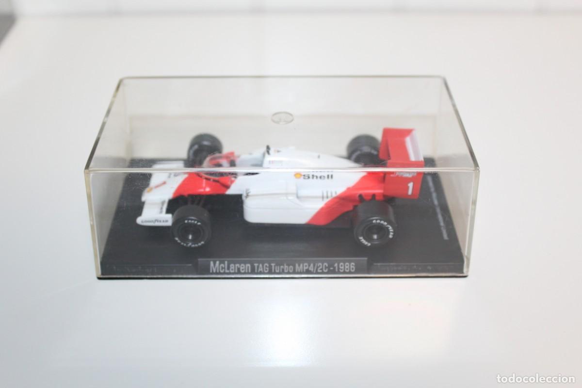 Coches a escala: COCHE McLAREN TAG TURBO MP4/2C - 1986- GRAN PRIX MITOS FORMULA 1 RBA