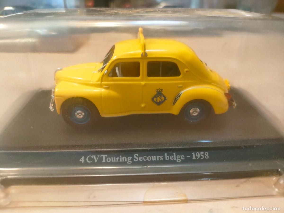 Coches a escala: Coche 4CV Touring Secours belge 1958